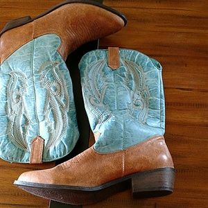Faux cowboy boots